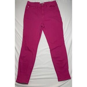 Judy Blue Daphne High Rise Slim Fit Pink Women's Size 11/30 Preppy City